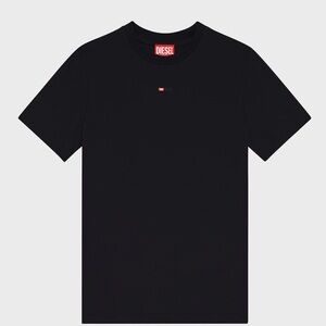 DIESEL - NWT -  Women’s Black Fitted Tee with Small Logo